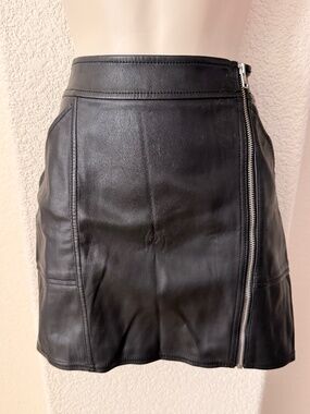 Express Faux Leather Skirt